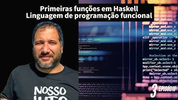 Primeiras funções em Haskell - Linguagem de programação funcional
