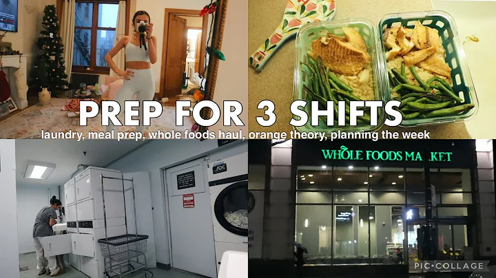 VLOGMAS 22 | prepping for 3 night shifts, meal pre...