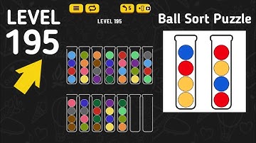 Ball Sort Puzzle Level 195