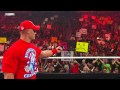 Raw: John Cena addresses CM Punk's suspension