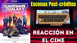 Guardianes de la Galaxia Vol. 3 Final y PostCreditos | REACCIÓN EN EL CINE | PREESTRENO en Perú