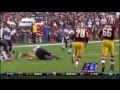 redskins minute rg3 injured