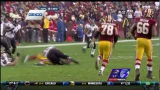 redskins minute rg3 injured