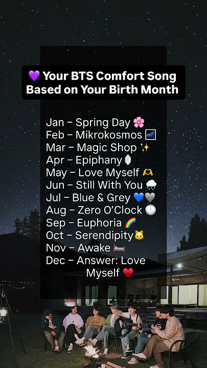 #Bangtan #Btscomfortsongs #Birthmonthvibes #btsarmyquiz #Fyp #relatablemoments #bangtansonyeondan