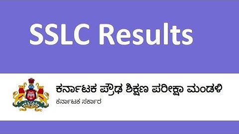 Karnataka SSLC Result 2022 Out | How to check sslc main result 2022