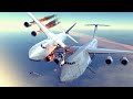 Midair Collisions, AC-130 Gunship Action & More Midair Collisions #12 | Besiege