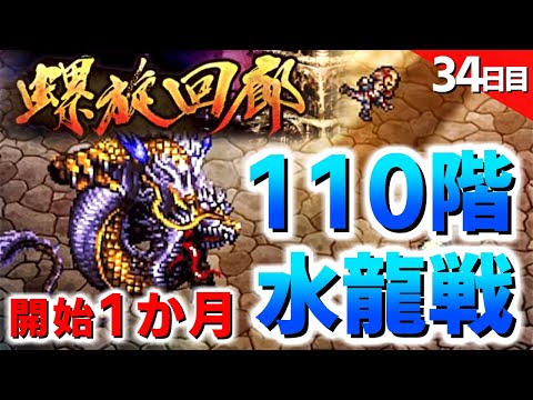 【ロマサガRS】螺旋回廊110階ボス 水龍に初心者が挑む【ロマンシング サガ リユニバース】