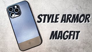 iPhone 15 Pro Max Spigen Style Armor MagFit Case!