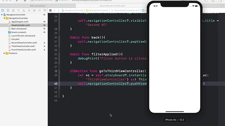 UINavigationController In iOS Swift Part 2 | XCODE 10.2 | SWIFT 5