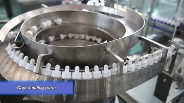 CX-GFT CBD Oil Filling Machine丨10ml 30ml Skin Serum Tincture Essential Oil Filling Capping Machine