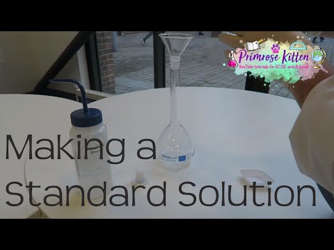 Making a Standard Solution | Required Practical Revision for Chemistry A- Level