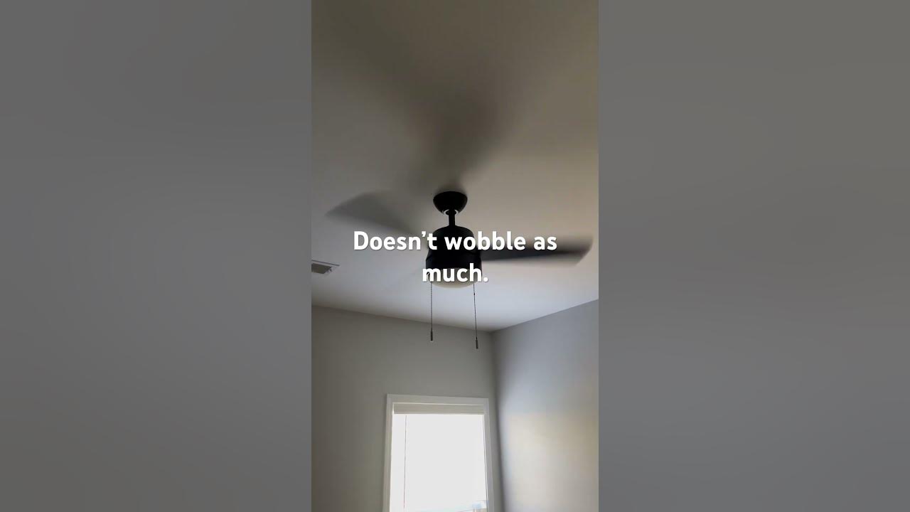 44" Hampton Bay Caprice ceiling fan (4 of 4): balanced but didn’t work