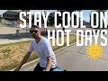 20 ways of staying cool on your summer bike commute