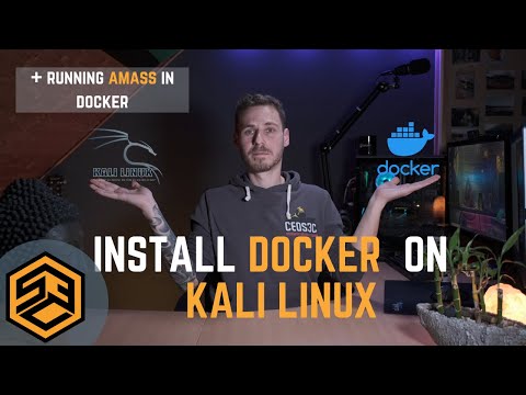 Install Docker on Kali Linux 2020.1 + AMASS Example