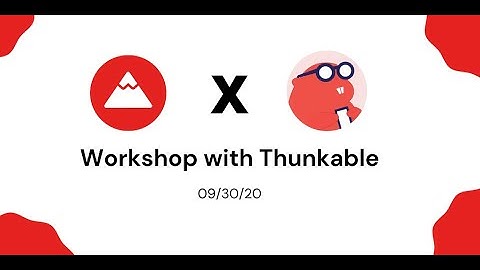 Getting Started with Thunkable