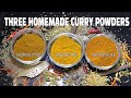 How To Make Curry Powder - Homemade Curry Powder - 3 Curry Powders - Youtube