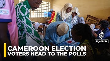 Cameroon votes in presidential election as Paul Biya, 92, seeks eighth term I Al Jazeera English