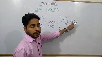 #ShakyaTech   #Programming Series ,C Programming ,# Unary Operators in C PART-2,#Lecture-4