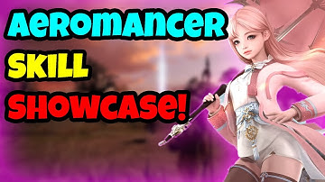 First Look at Aeromancer Skills in Lost Ark!