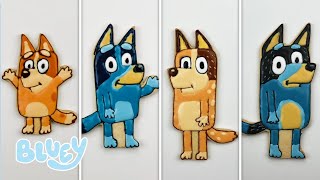 Let's Make Bluey, Bingo, Bandit and Chilli Cookies!  | Baking with Bluey | Bluey