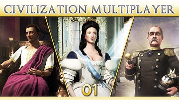 Civilization V Multiplayer - World War Chaos as Russia - Episode 1 ...A Glorious Empire is Born!...