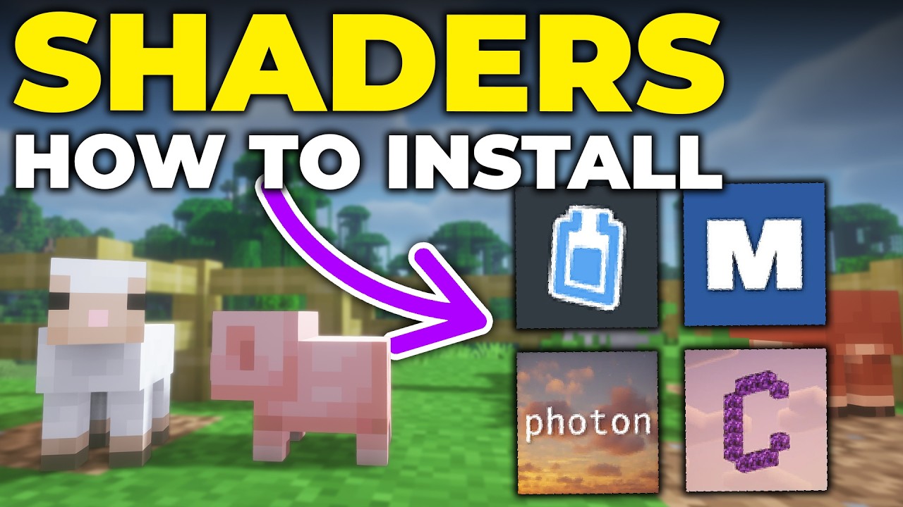 How To Install Minecraft Shaders PC 26.1 - YouTube