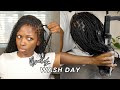 Braids Wash Day | Cleaning Scalp &amp; Hair in Braids | Niara Alexis