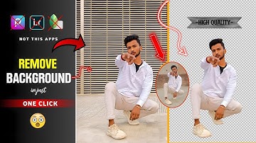 How to Remove Photo Background in Just One Click - Secret App 🔥 || Erase Photo Background in Mobile