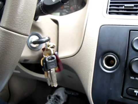 Locked keys in 2007 ford ranger