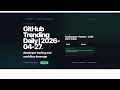 GitHub Trending Daily | 2026-04-27 | Insight AI