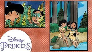 Disney Comics In Motion | Disney Princess | Pocahontas “Hide and Seek”