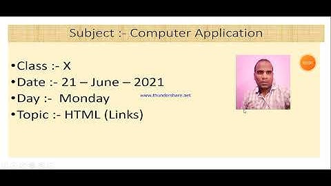 Class X Computer Application 21 06 2021 By Mr  Praveen Singh