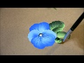 Easy How to Paint a Blue Pansy