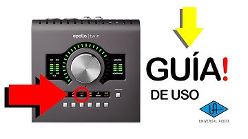 Apollo Twin: Guía de uso