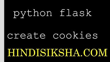 Flask: Creating cookies in Hindi