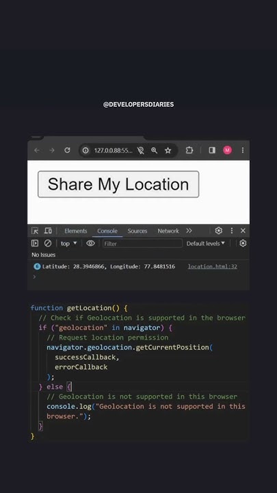 🤩 Get location Code for new 🔝 Tips 💐 🎥 for Web Development using HTML ...