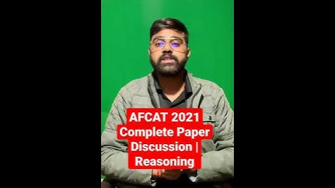 AFCAT 2021 Complete Paper Reasoning #afcatreasoning #afcatreasoningpreviousyearquestionpaper