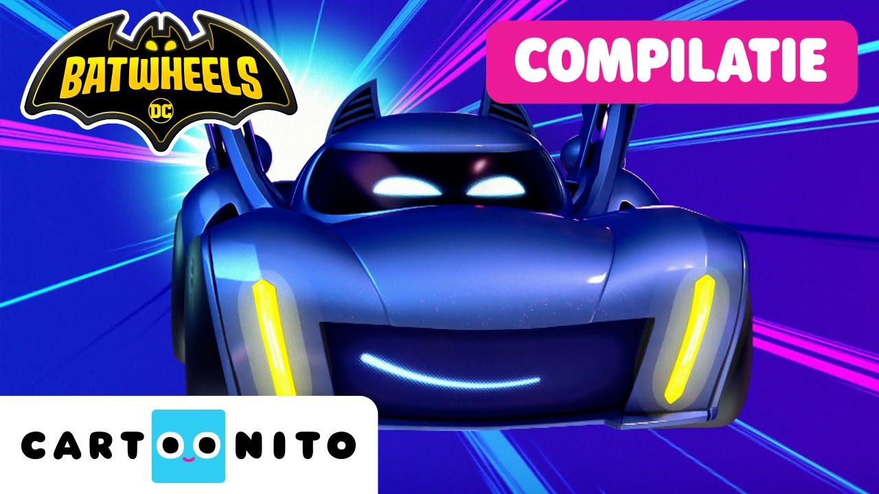De oorsprong van Batwheels | Mega-compilatie eerste afleveringen | Cartoonito