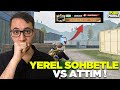 YEREL SOHBETLE VS AZERBAYCANLI TURNUVA OYUNCUSU GELDİ! | PUBG MOBİLE