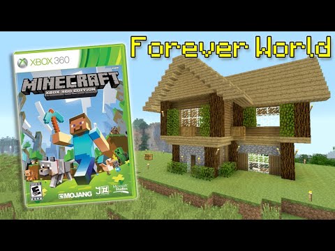 Starting A Minecraft Forever World On Xbox 360 Edition