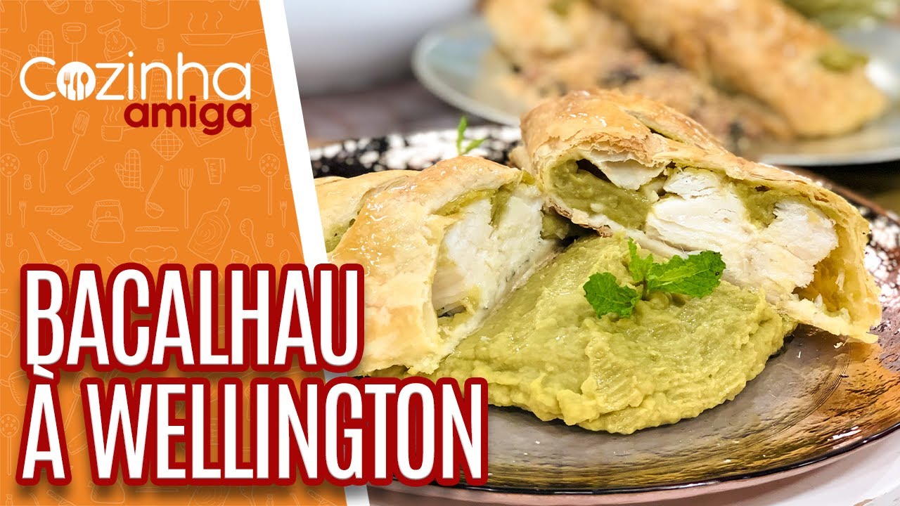 Bacalhau à Wellington e Purê de Ervilha - Beto Almeida | Cozinha Amiga (28/12/21)