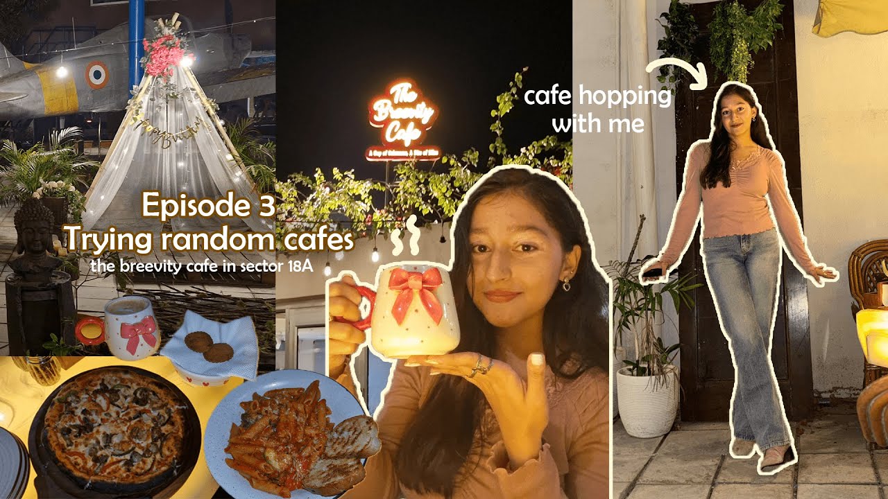 I Found a Secret Cafe Hidden Inside a Heritage Centre #cafehopping #travelindia #TryingRandomCafes