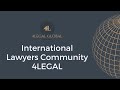 International lawyers community 4LEGAL