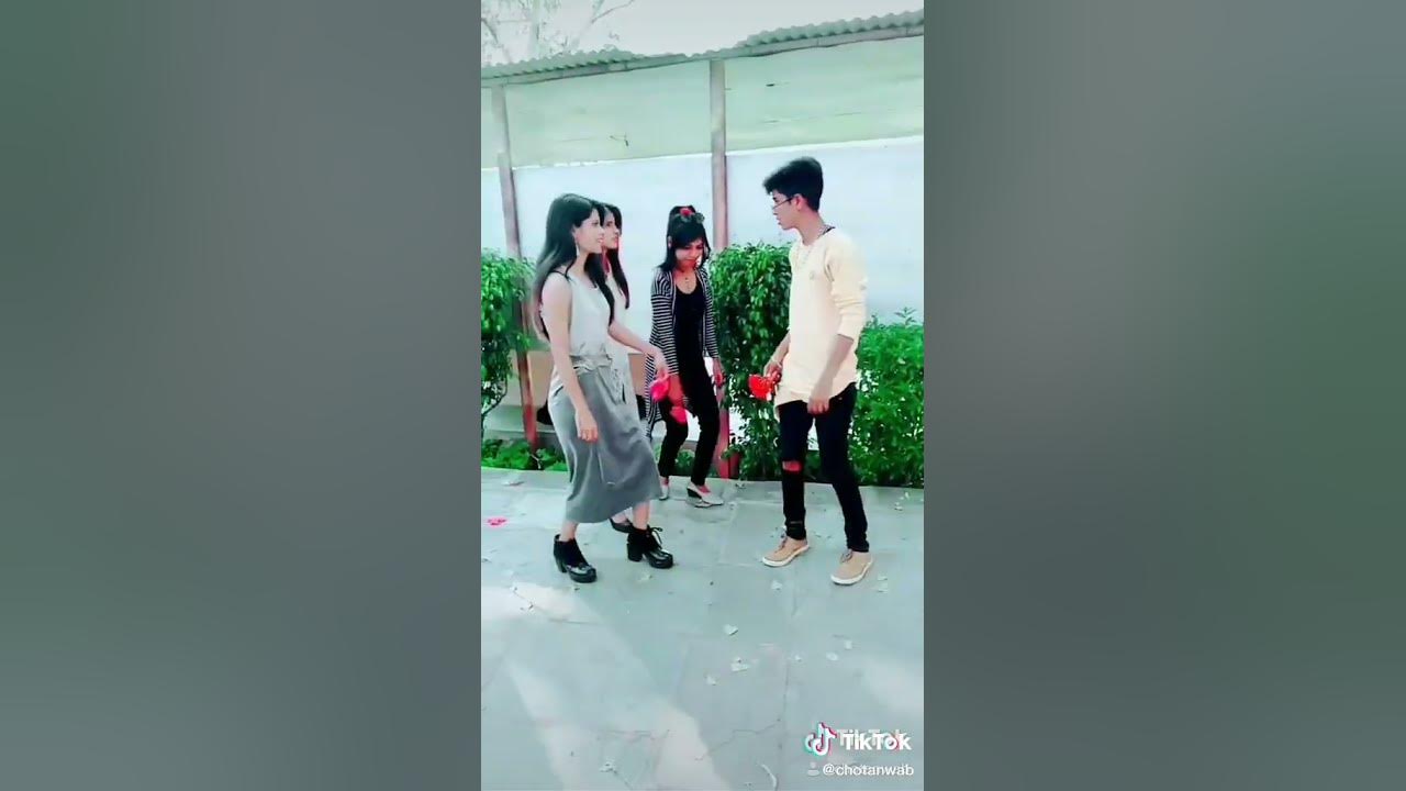 Rishab Khan ❤️ Shivani old TikTok video