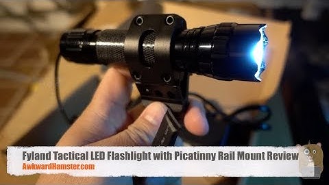 Fyland Tactical LED Flashlight with Picatinny Rail Mount Review