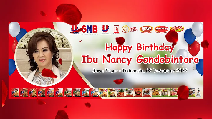 Happy Birthday Ibu Nancy Gonbdobintoro! (2022)
