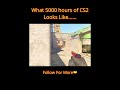 This is 5000 Hours of Counter-Strike 2 💀 #cs2 #csgo #counterstrike2