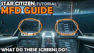 How to use Multi-Function Display Screens | Star Citizen 3.14 4K
