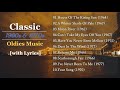 Classic oldies music of 60s  70s with lyrics