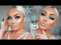 ICEY BABY BLUE FESTIVE GLAM |  MAKEUP TUTORIAL ❄️